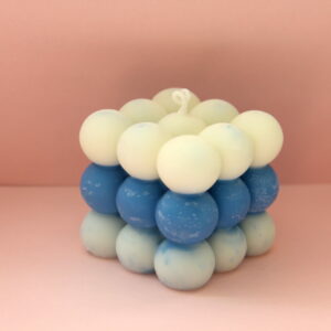 Bougie bubble, parfum Muguet