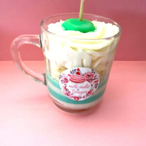 Bougie tasse parfum clean