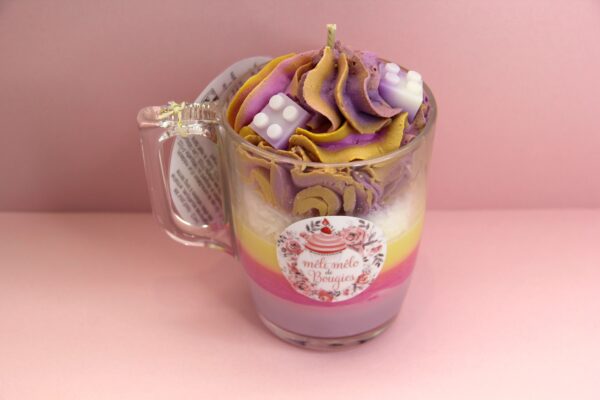 Bougie tasse linge propre