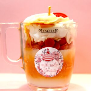 Bougie parfum orange